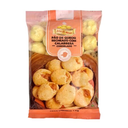 pao de queijo recheado