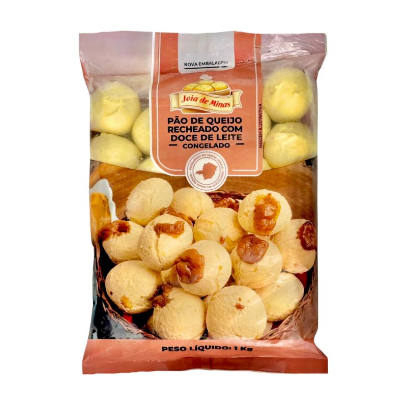 pao de queijo recheado