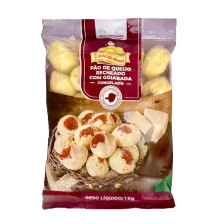 pao de queijo recheado