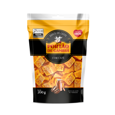 Doce de Leite com Café em Cubos 200g