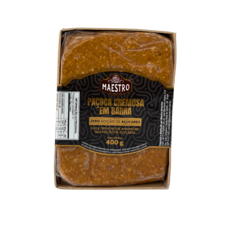 Paçoca Cremosa em Barra Zero 400g
