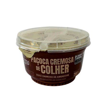 Paçoca Cremosa de Colher 260g