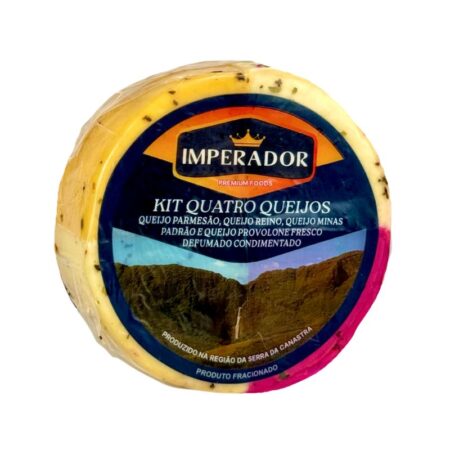 Kit 4 Queijos Imperador