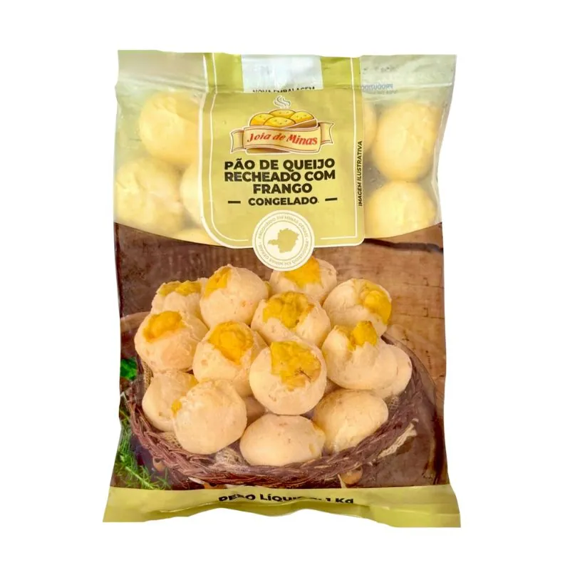 pao de queijo recheado