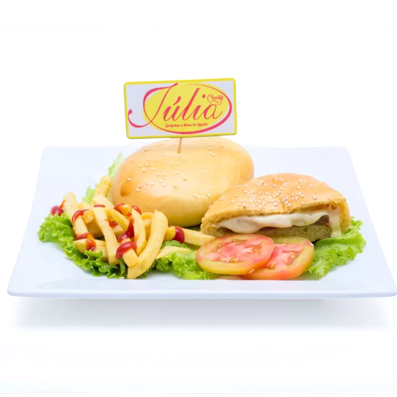 Hamburguer de Queijo c/ Presunto Pré-Assado 10un - Imagem 2