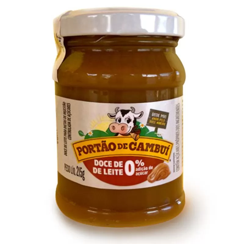 Doce de Leite Zero Portão de Cambuí 215g