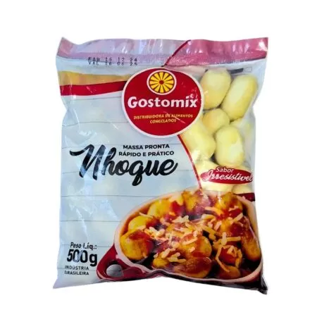 Nhoque de Aipim Recheado com Carne Seca 500g