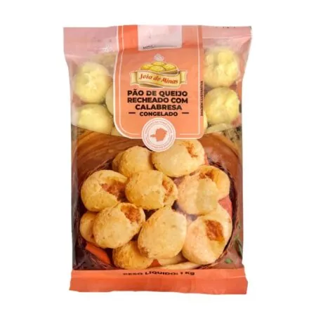 pao de queijo recheado
