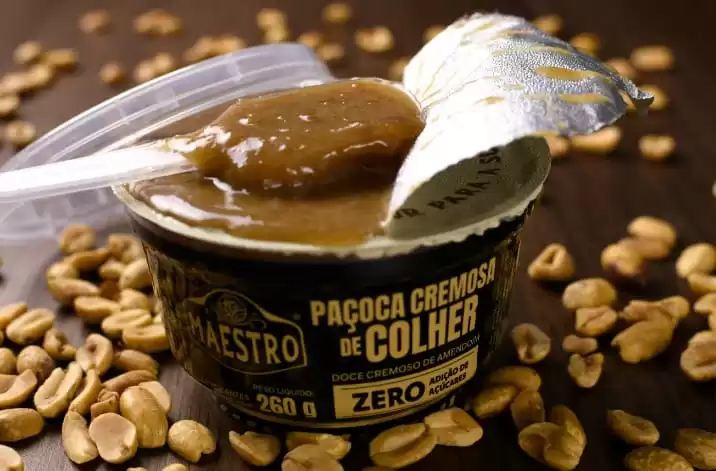 Paçoca cremosa em barrav