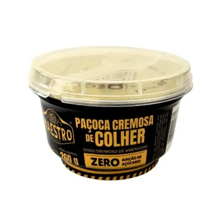 Paçoca Cremosa de Colher Zero 260g
