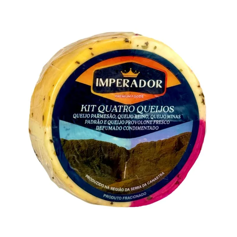 Kit 4 Queijos Imperador